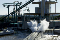 Achterbahn im Wild- und Freizeitpark Klotten